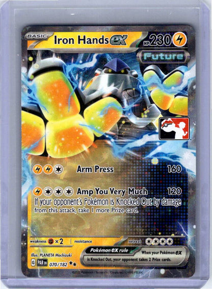 Pokemon Single Iron Hands ex Prize Pack Series One Double Rare 070/182