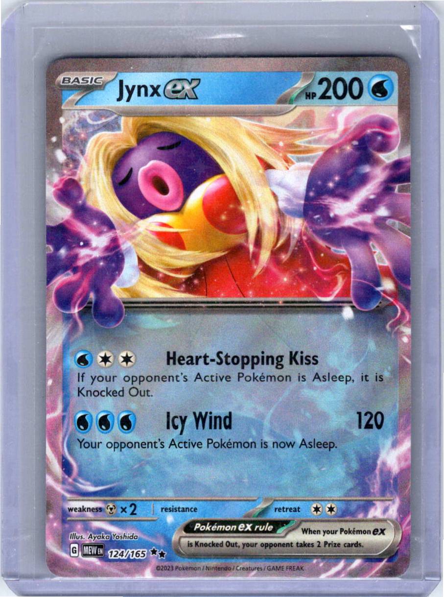 Pokemon Single Jynx ex SV: 151 Double Rare 124/165