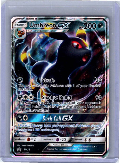 Pokemon Single Umbreon GX Sun & Moon Promo Promo SM36 LP