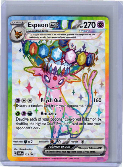 Pokemon Single Espeon ex - 175 Scarlet & Violet Promo Promo SVP 175