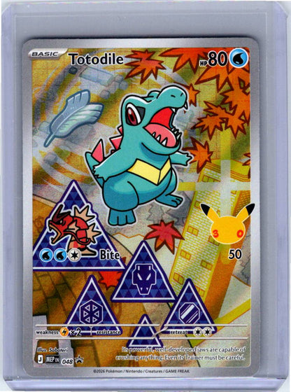 Pokemon Single Totodile Mega Evolution Promos Promo 048