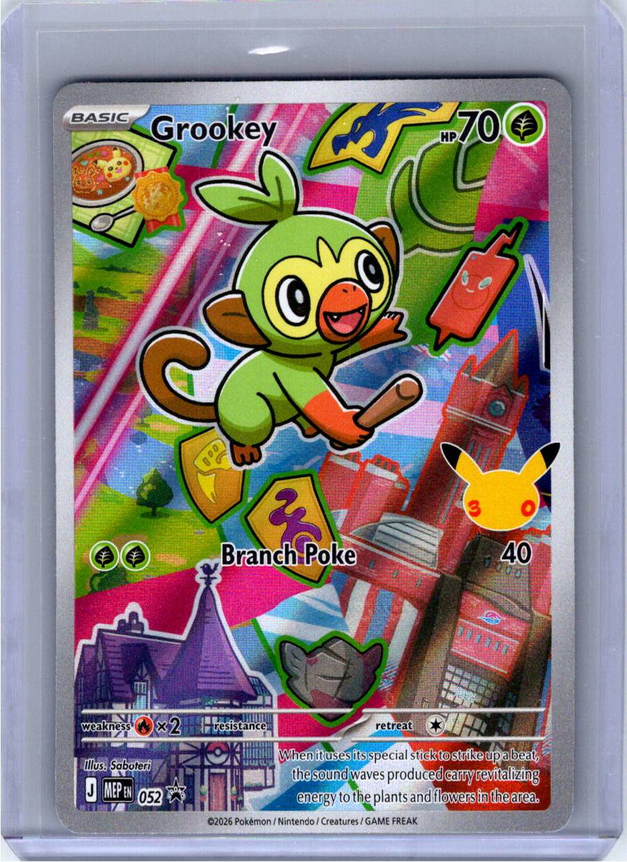 Pokemon Single Grookey Mega Evolution Promos Promo 052 (1)