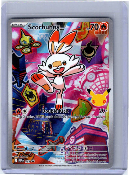Pokemon Single Scorbunny Mega Evolution Promos Promo 053 (1)