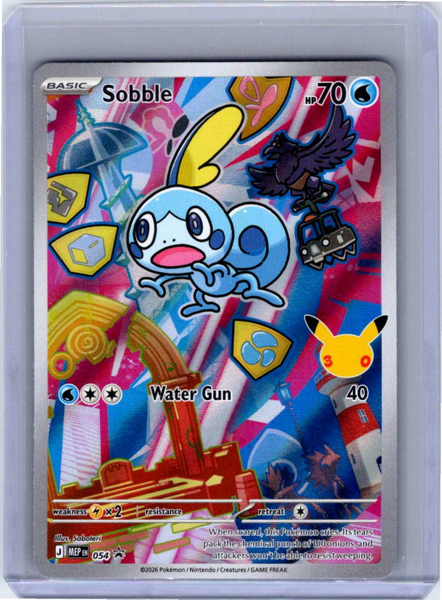 Pokemon Single Sobble Mega Evolution Promos Promo 054 (2)