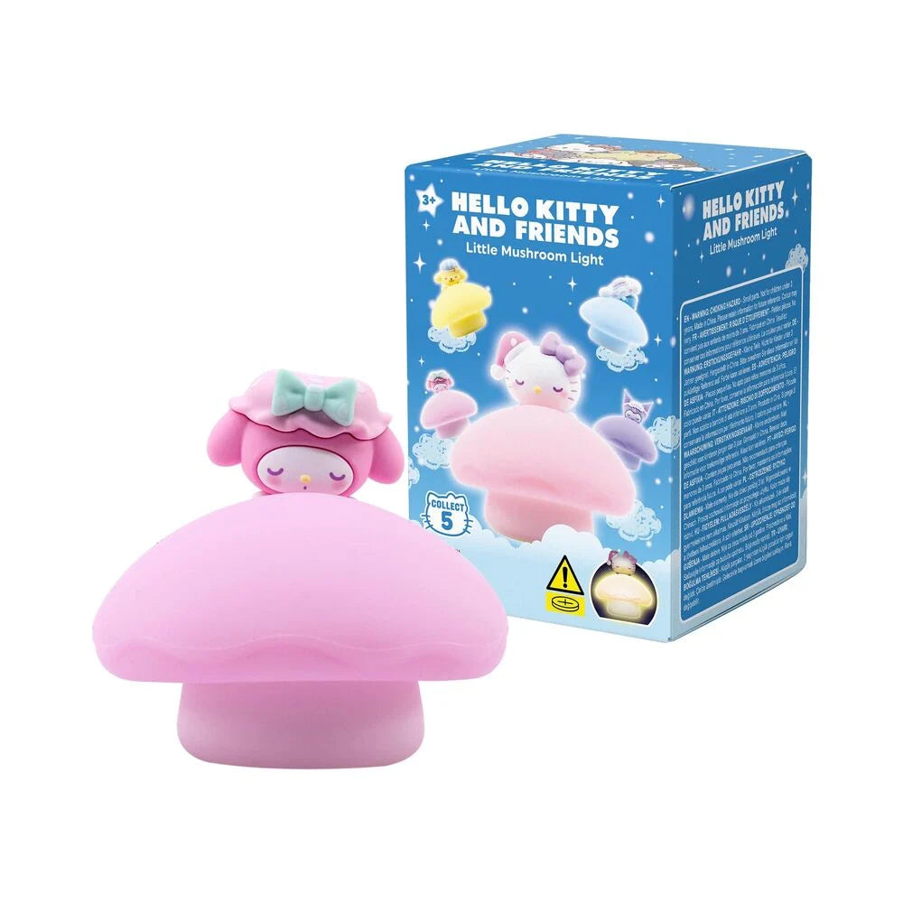 Hello Kitty & Friends Night Light Little Mushroom assorted surprise figure 6,6cm