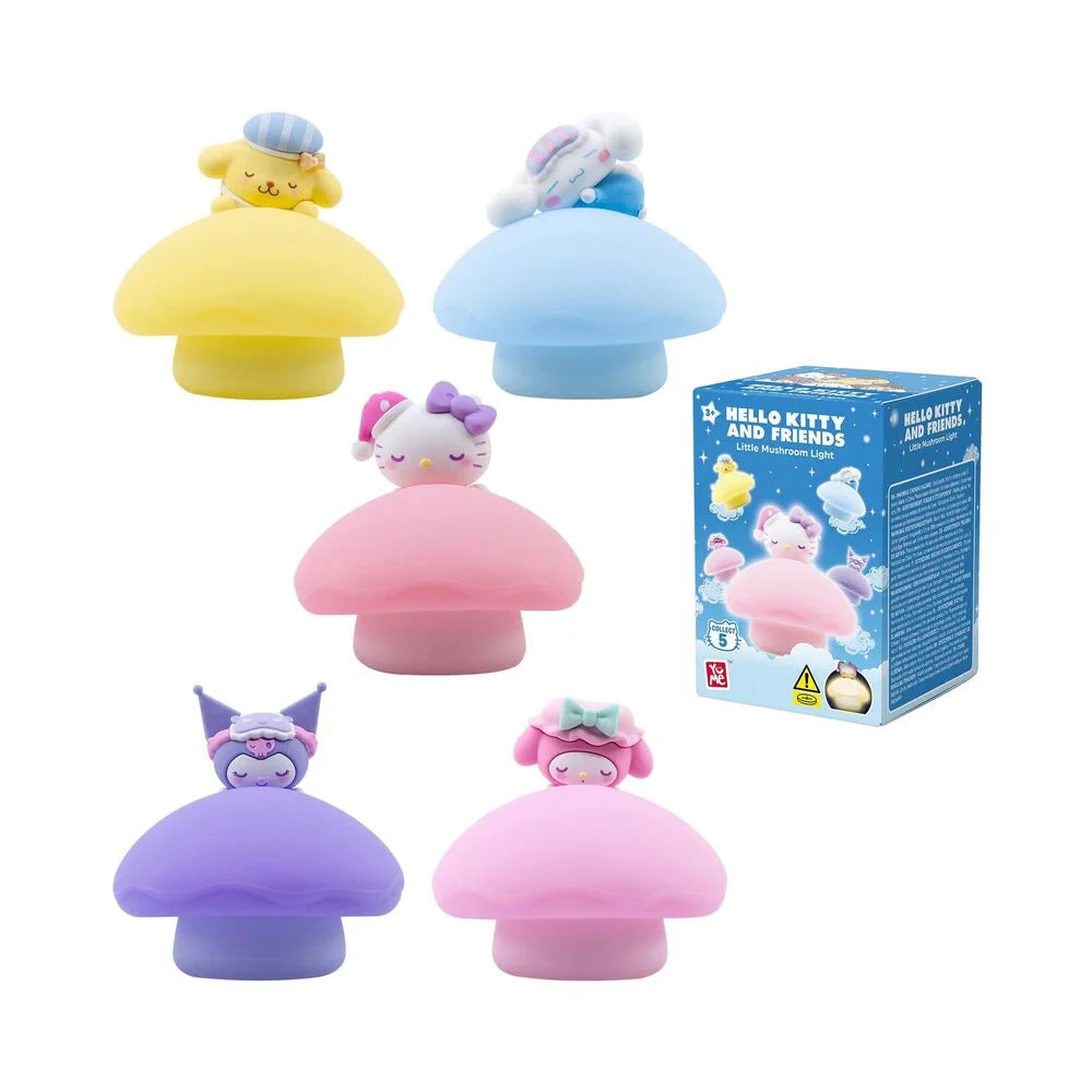 Hello Kitty & Friends Night Light Little Mushroom assorted surprise figure 6,6cm