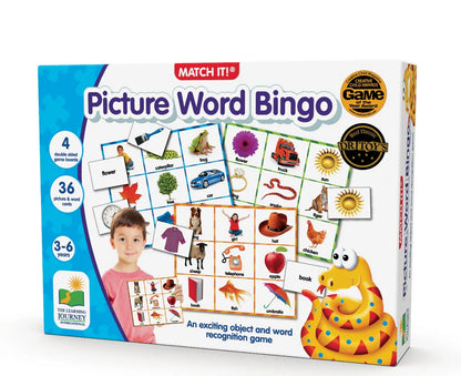 The Learning Journey- Match it - Bingo/Picture Word