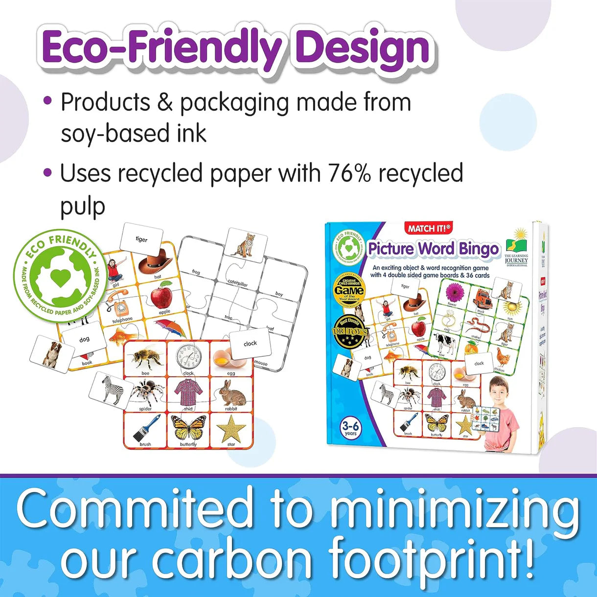 The Learning Journey- Match it - Bingo/Picture Word