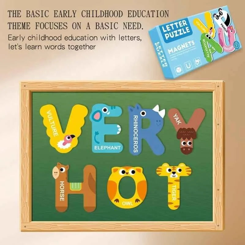 Magnet Puzzle – Letter