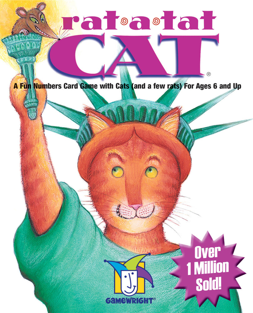 GameWright Rat-A-Tat Cat Card Game