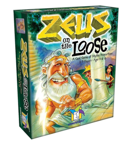 Gamewright Zeus On The Loose Card Game