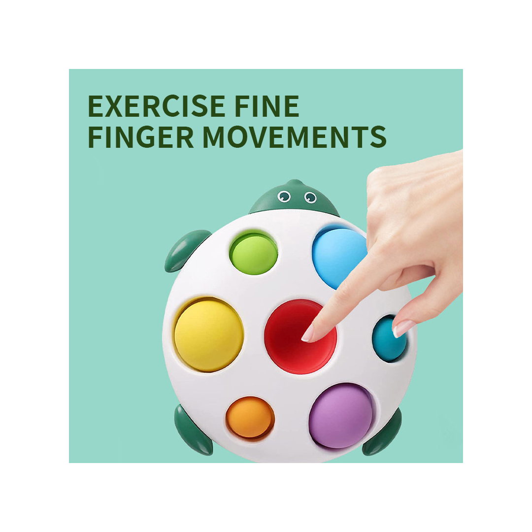 Turtle Silicone Flipping Board Sensory Toy