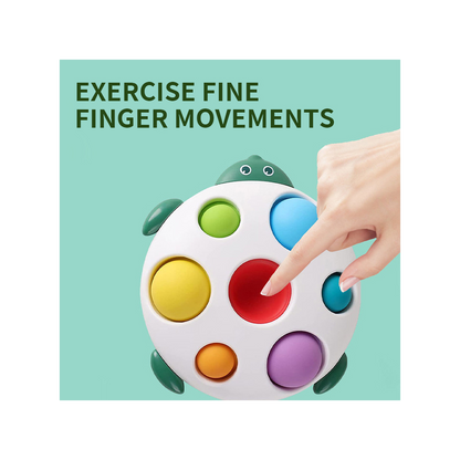 Turtle Silicone Flipping Board Sensory Toy