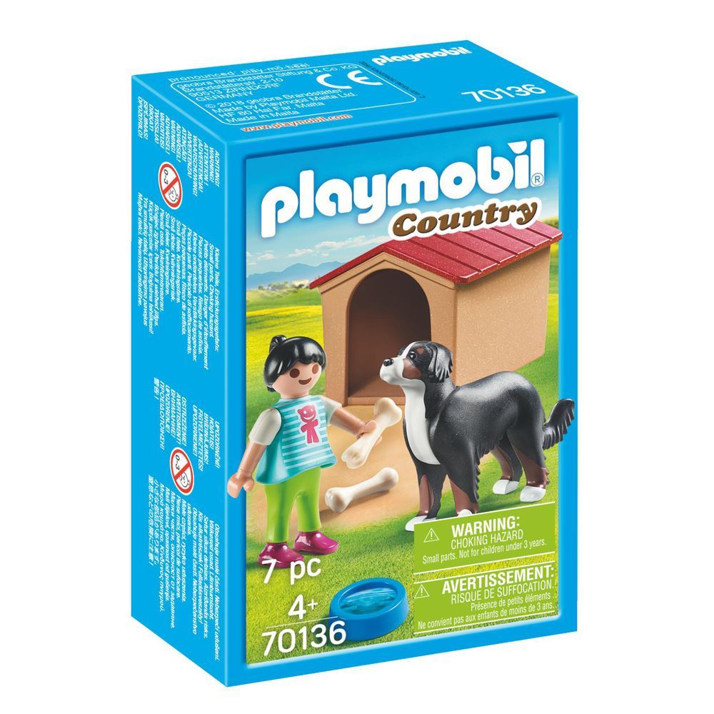 Playmobil Dog with Doghouse