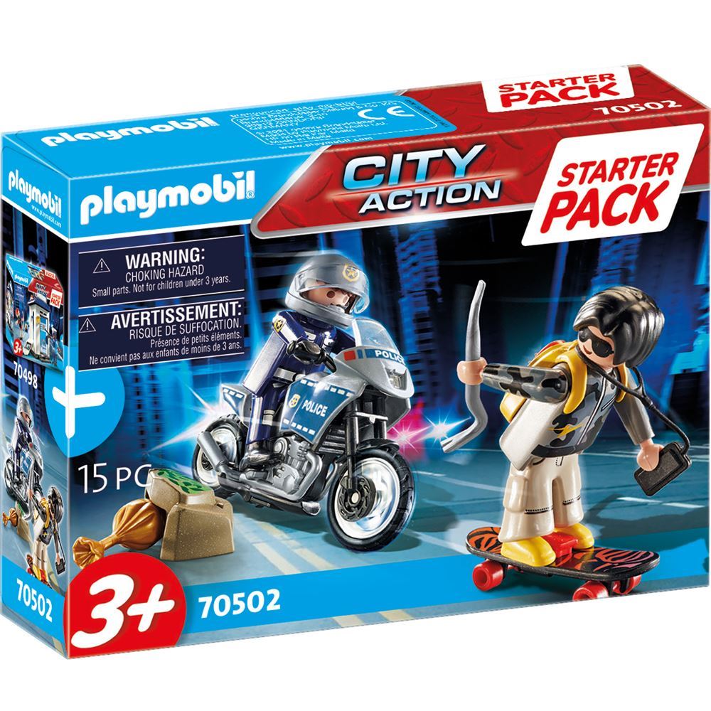 Playmobil Small Police Chase Starter Pack
