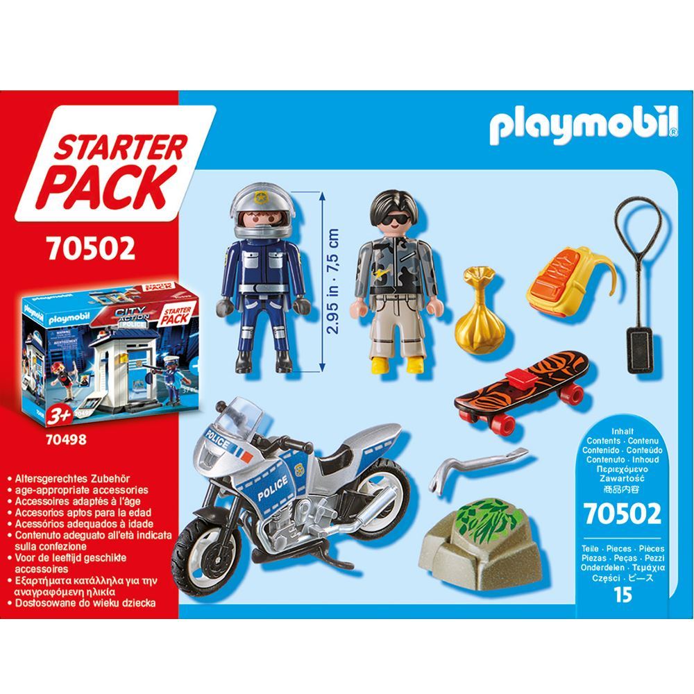 Playmobil Small Police Chase Starter Pack