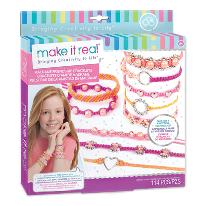 Make It Real  - MACRAME FRIENDSHIP BRACELETS