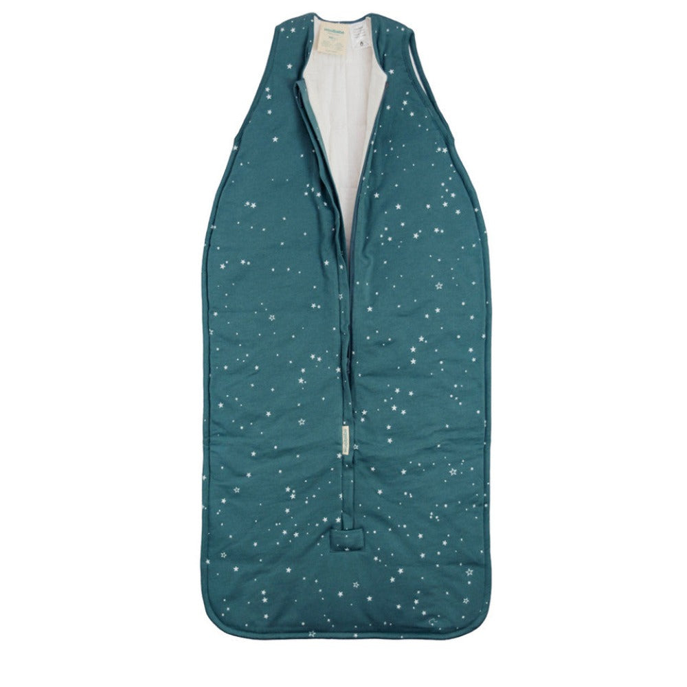 Woolbabe Duvet Front Zip Sleeping Bag - Limited Edition - Pine Stars 3-24 months