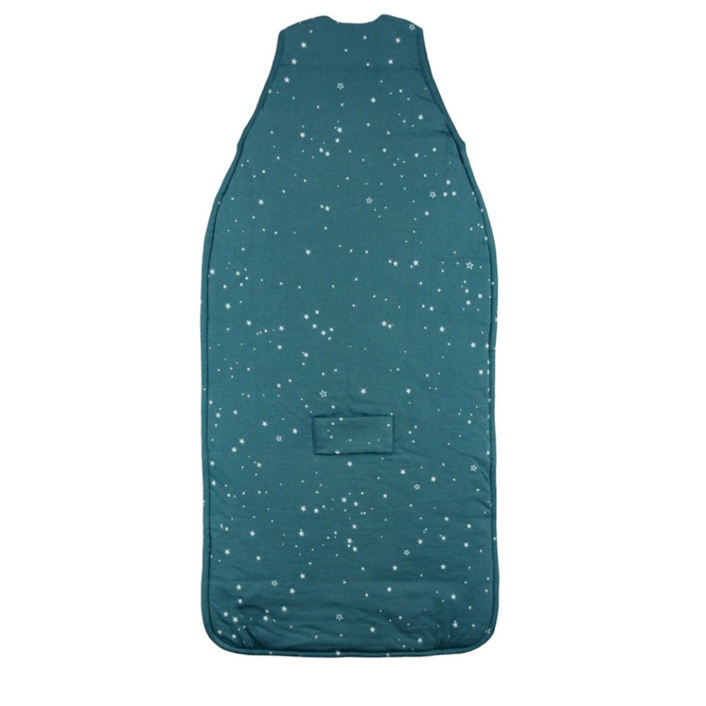 Woolbabe Duvet Front Zip Sleeping Bag - Limited Edition - Pine Stars 3-24 months