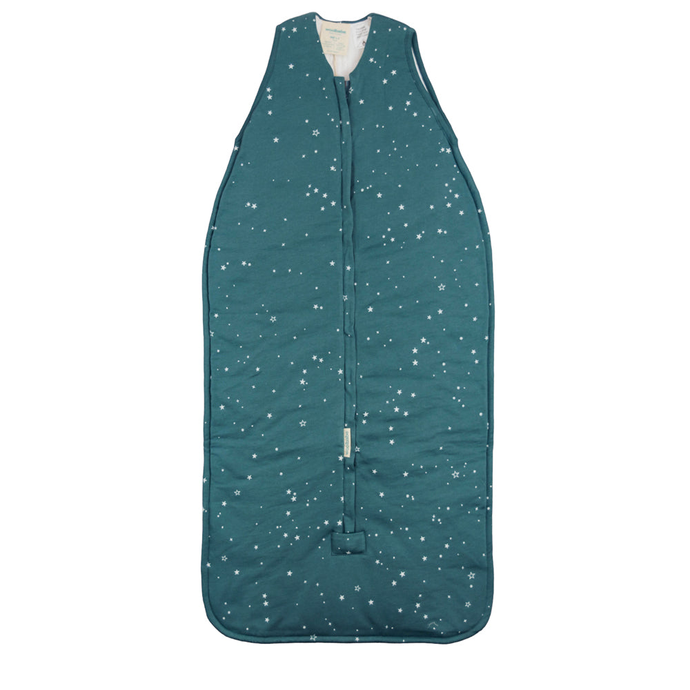Woolbabe Duvet Front Zip Sleeping Bag - Limited Edition - Pine Stars 3-24 months