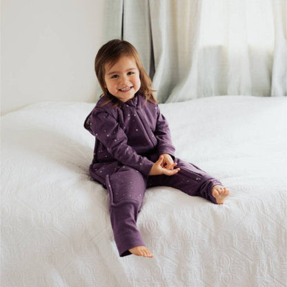 Woolbabe Duvet Sleeping Suit - Limited Edition - Twilight Stars Size 1-4 years