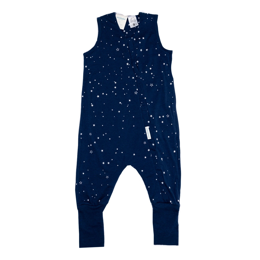 Woolbabe 3-Seasons Sleeping Suit - Tekapo Stars 1-4 years