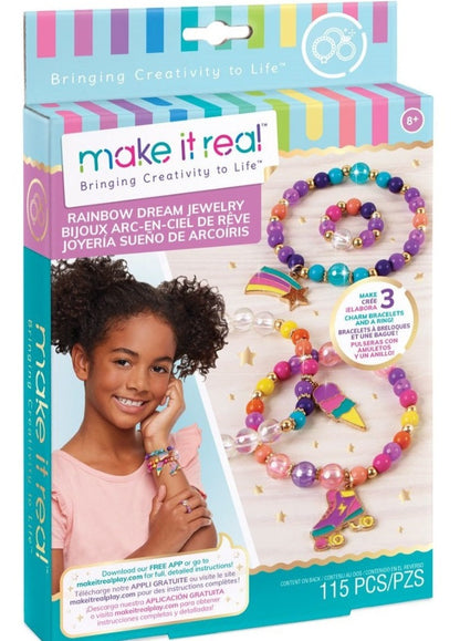 Make It Real - RAINBOW DREAMS CHARM BRACELETS