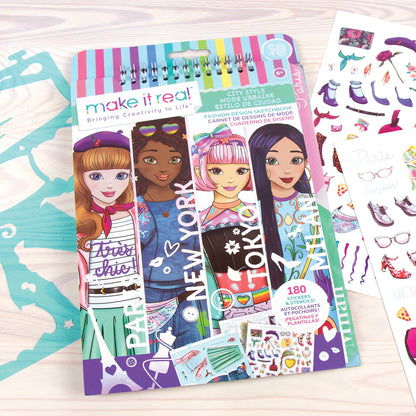 Make It Real - FASHION DESIGN SKETCHBOOK: CITY STYLE