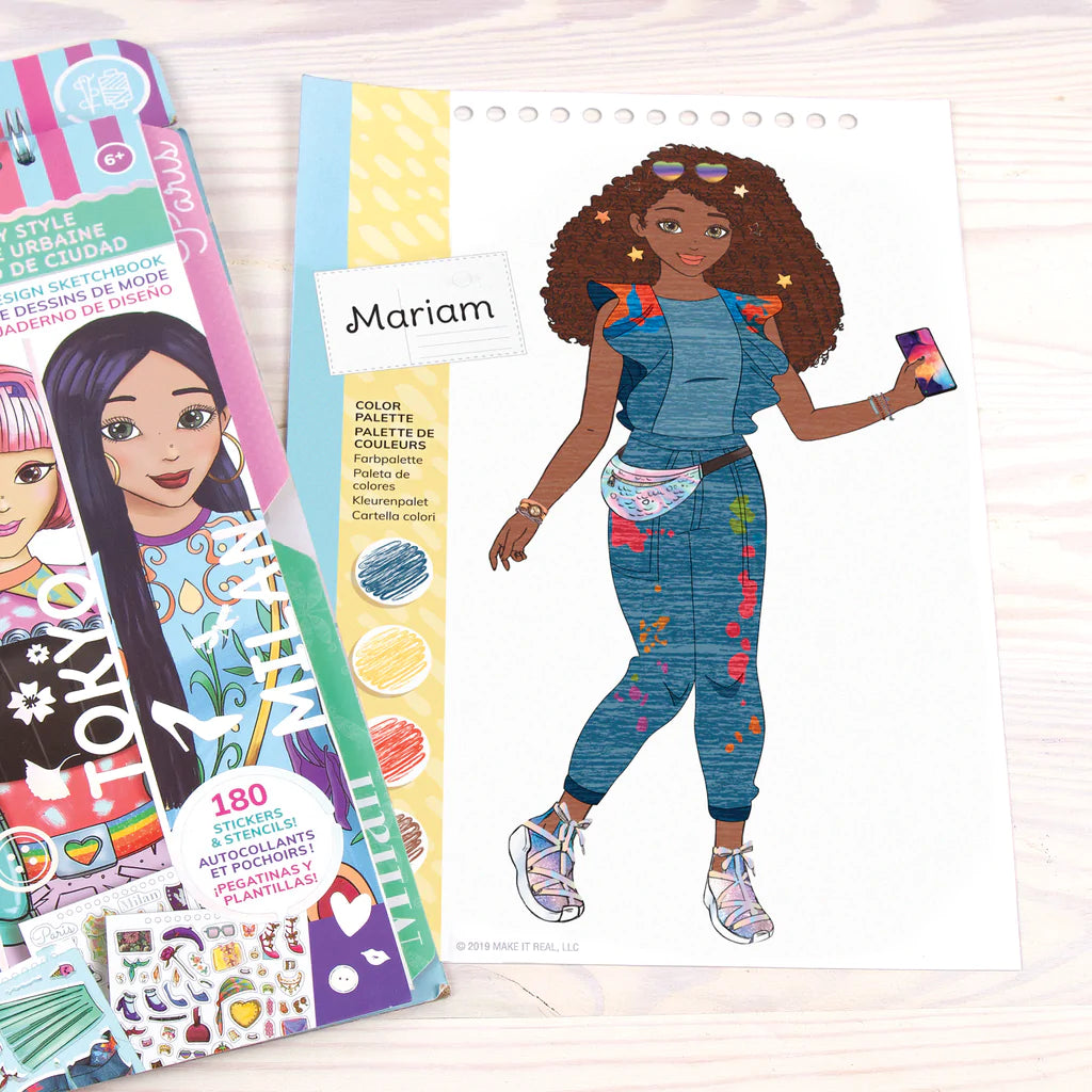 Make It Real - FASHION DESIGN SKETCHBOOK: CITY STYLE