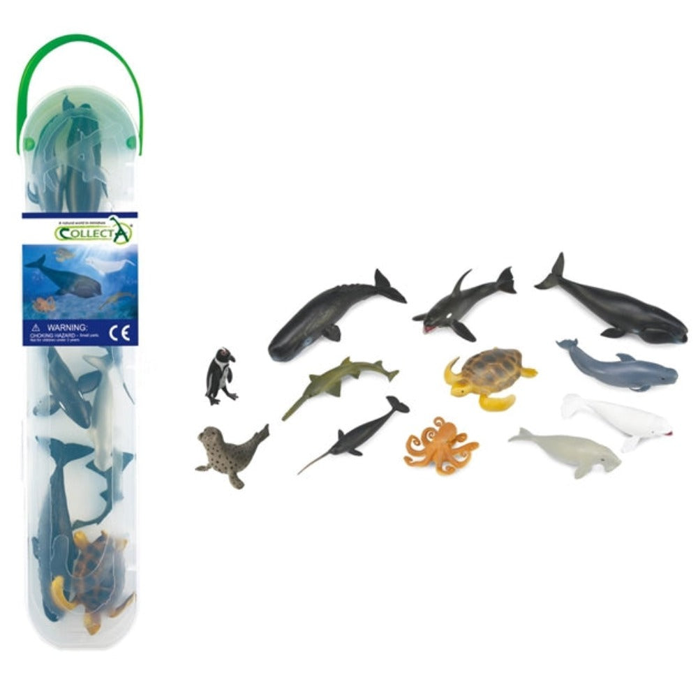 CollectA Box of Mini Sea Animals 2 (12 units) – Toy Time