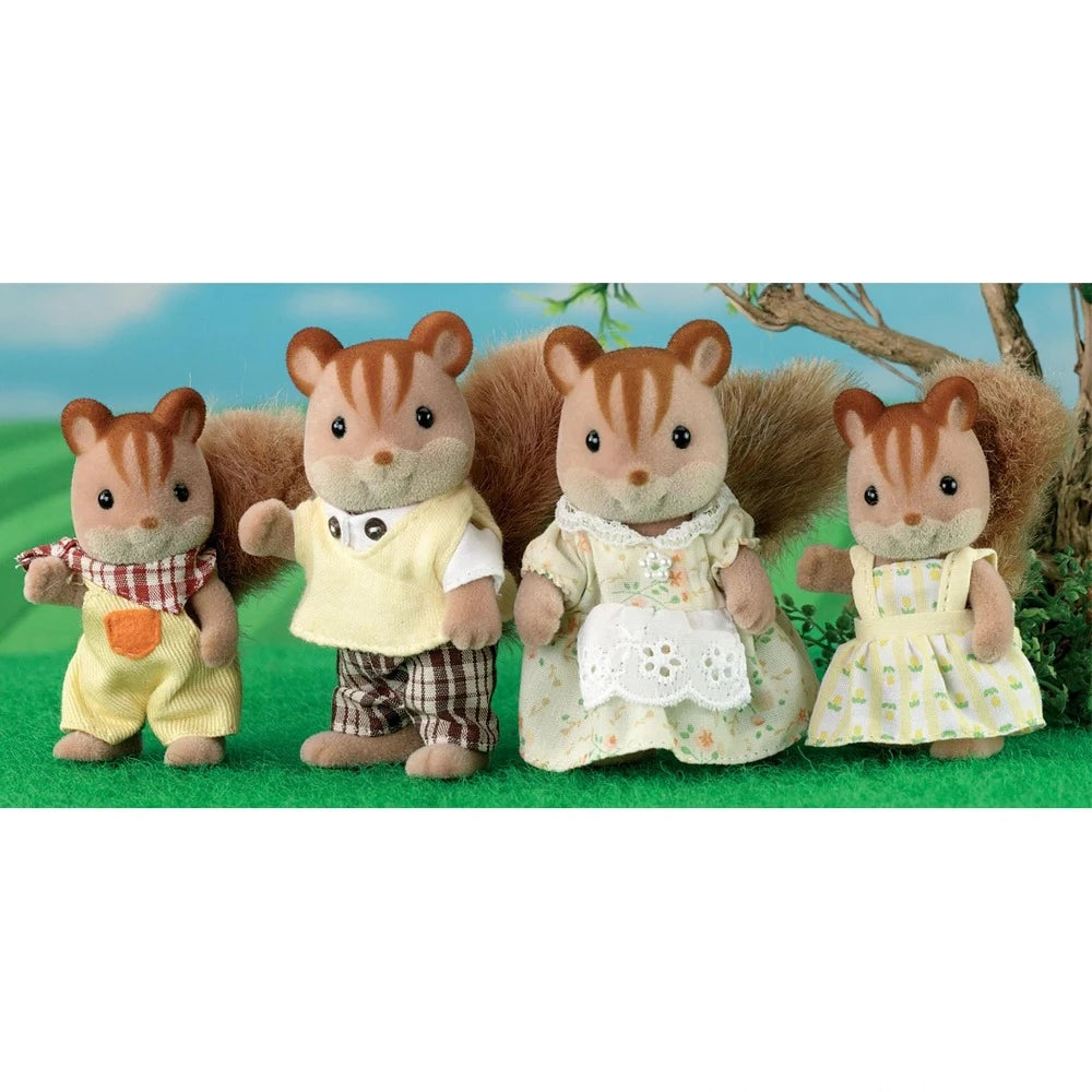 Sylvanian Families Walnut Squirrel Family