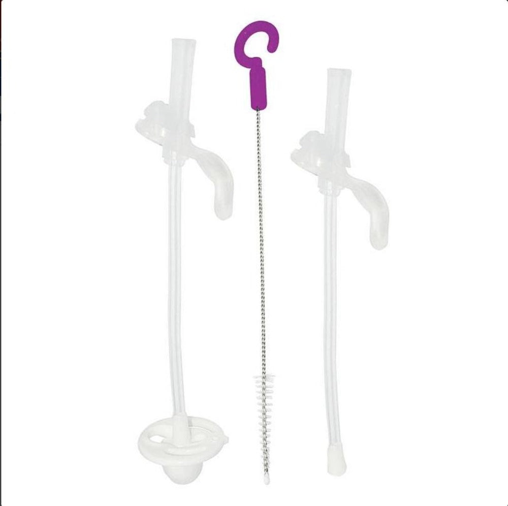 B.box Sippy Cup Replacement Straw and Cleaning Set