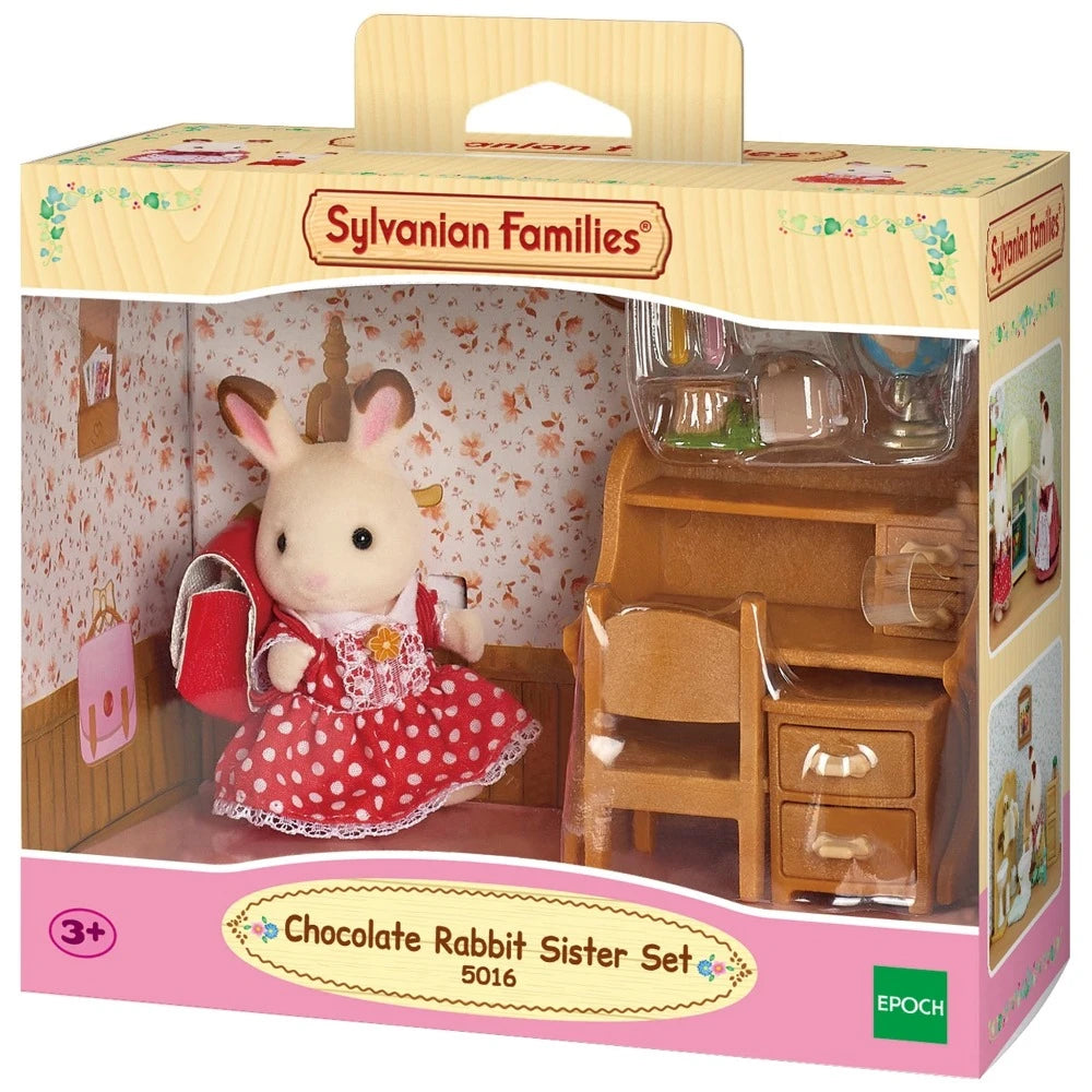 Sylvanian Families Chocolate Rabbit Sister Set