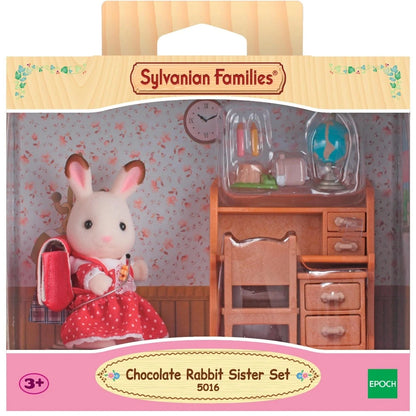 Sylvanian Families Chocolate Rabbit Sister Set