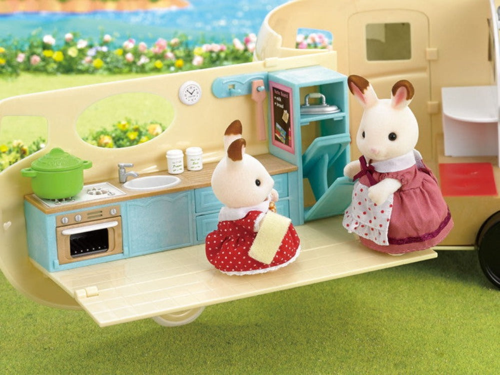 Sylvanian Families Summer Holiday Caravan