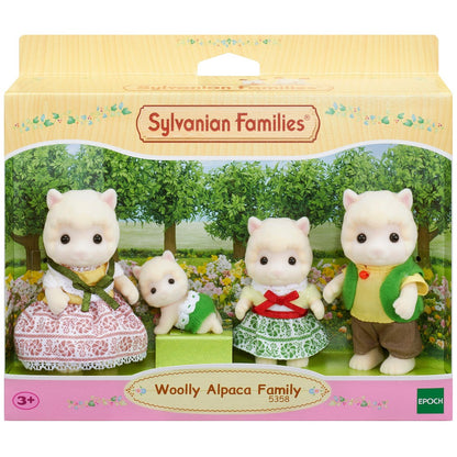 Sylvanian Families Woolly Alpaca Family