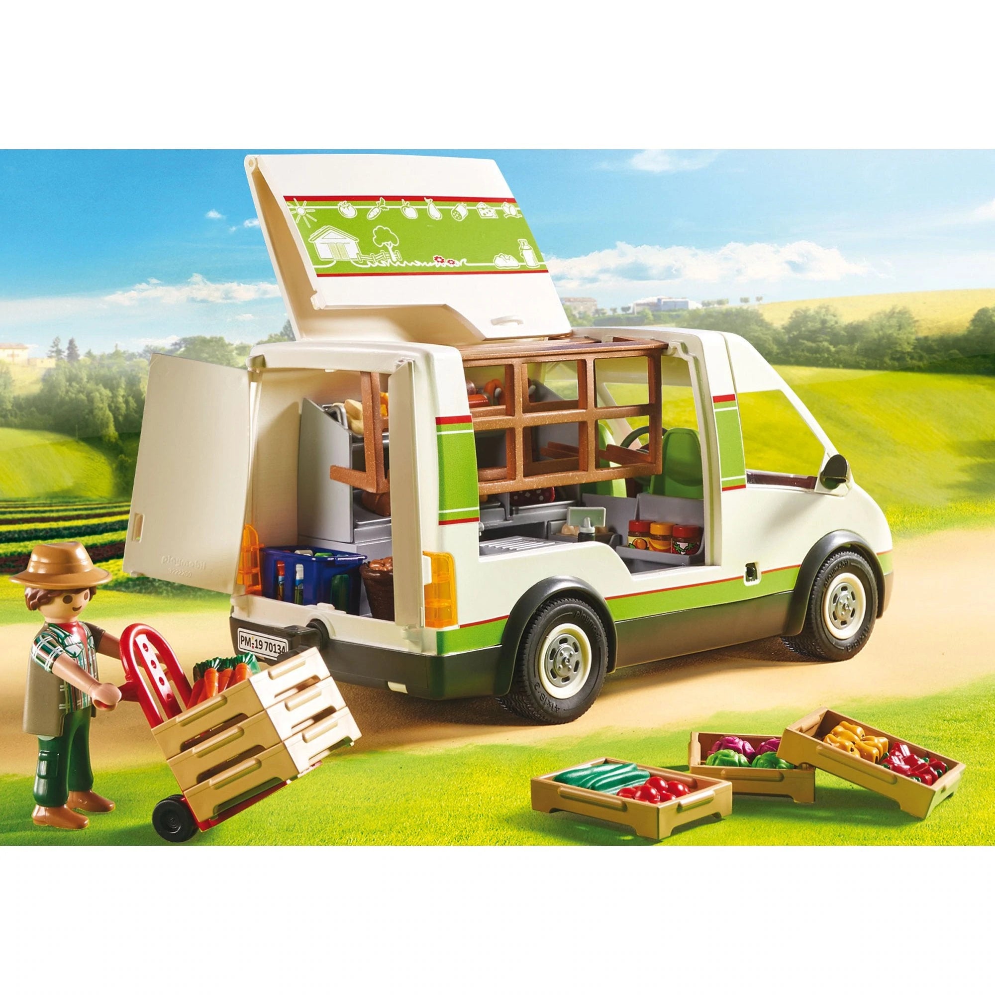 Playmobil Mobile Farm Market