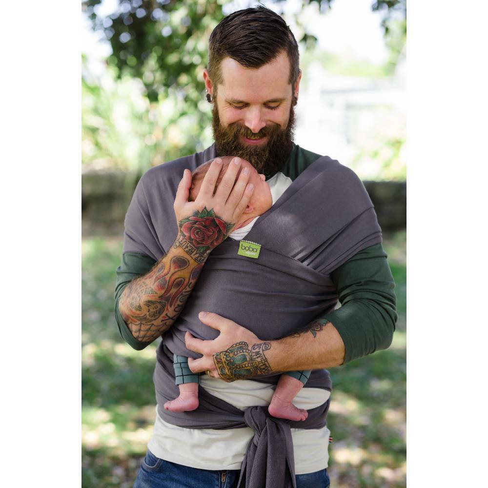 Boba Wrap - Organic - Organic Dark Grey