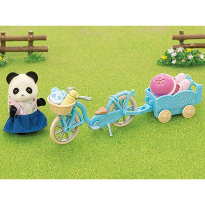 Sylvanian Families Cycle & Skate Set - Panda Girl