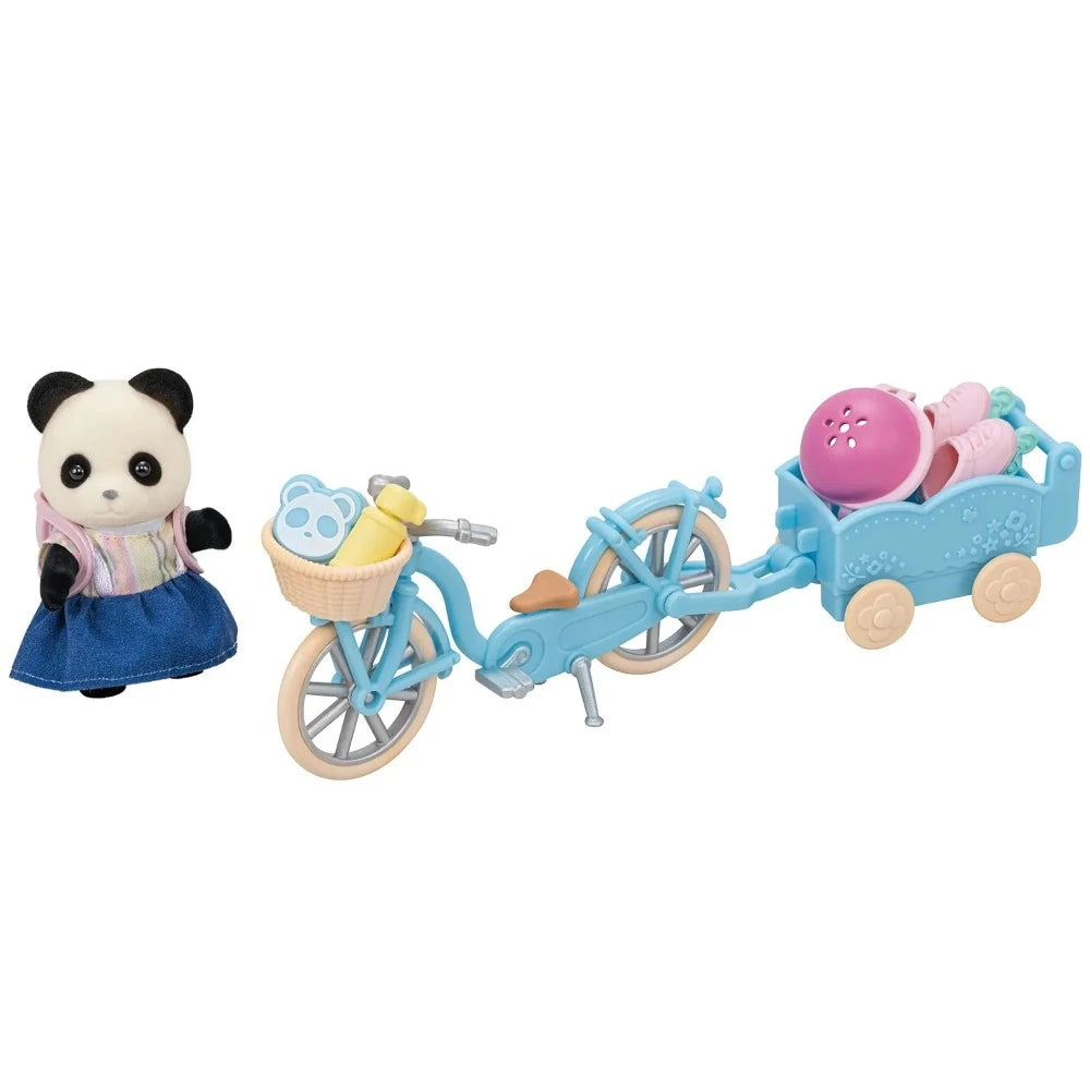 Sylvanian Families Cycle & Skate Set - Panda Girl