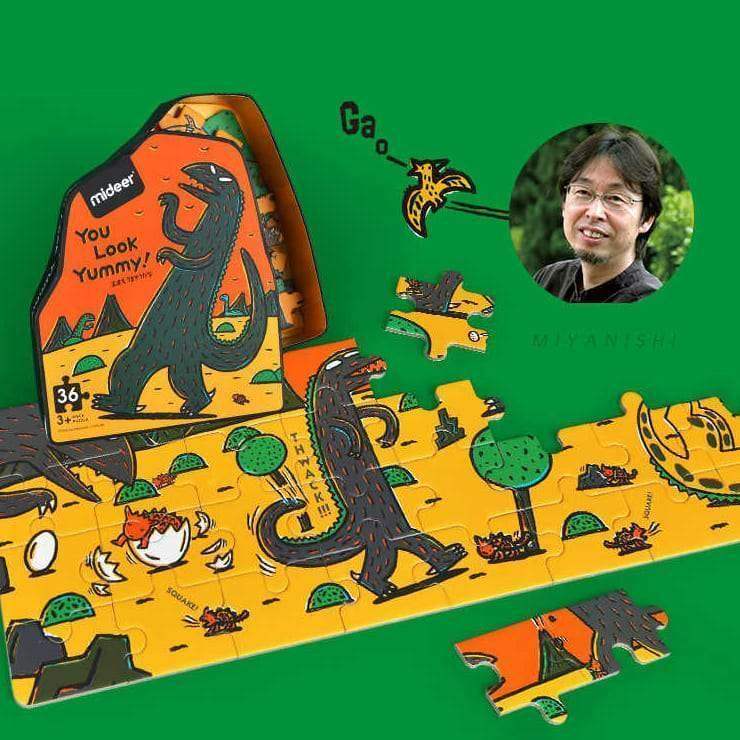 Mideer Jigsaw Puzzle Dinosaur Age 3+