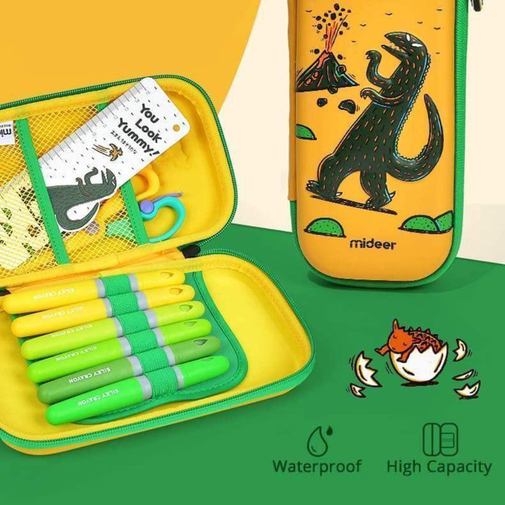 Mideer Pencil Case Pencil Box Dinosaur | Toytime NZ