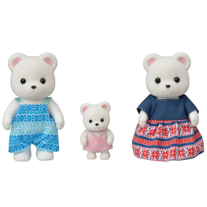 Sylvanian Families Polar Bear Family