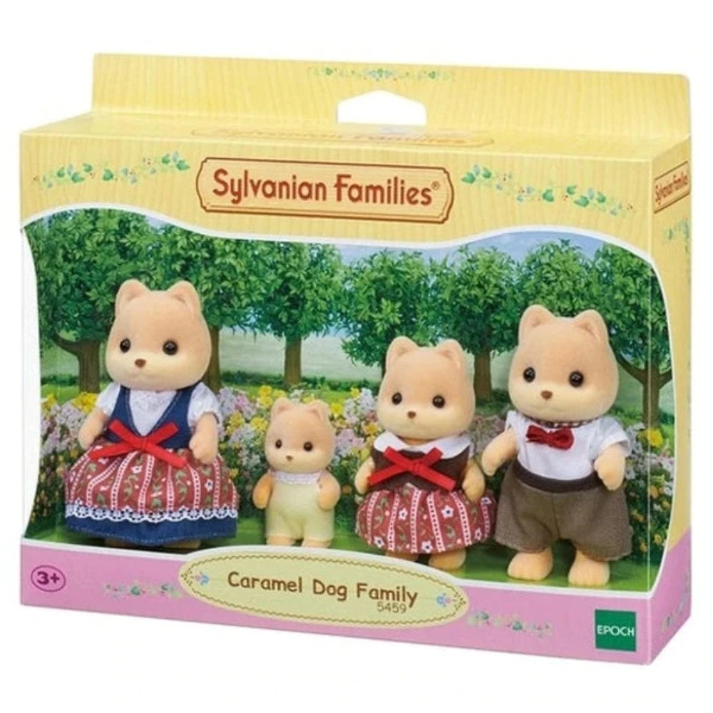 Sylvanian Families Caramel Dog Family