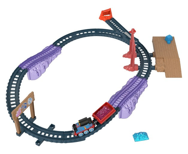 Thomas & Friends Go Push Along Track Set – Crystal Mines Thomas