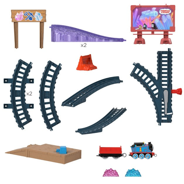 Thomas & Friends Go Push Along Track Set – Crystal Mines Thomas