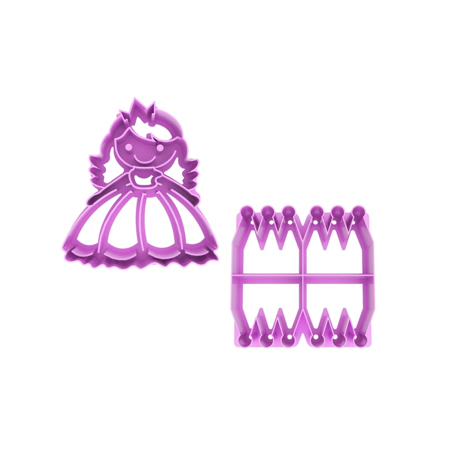 Lunch Punch Sandwich Cutters - Princess(Pairs)