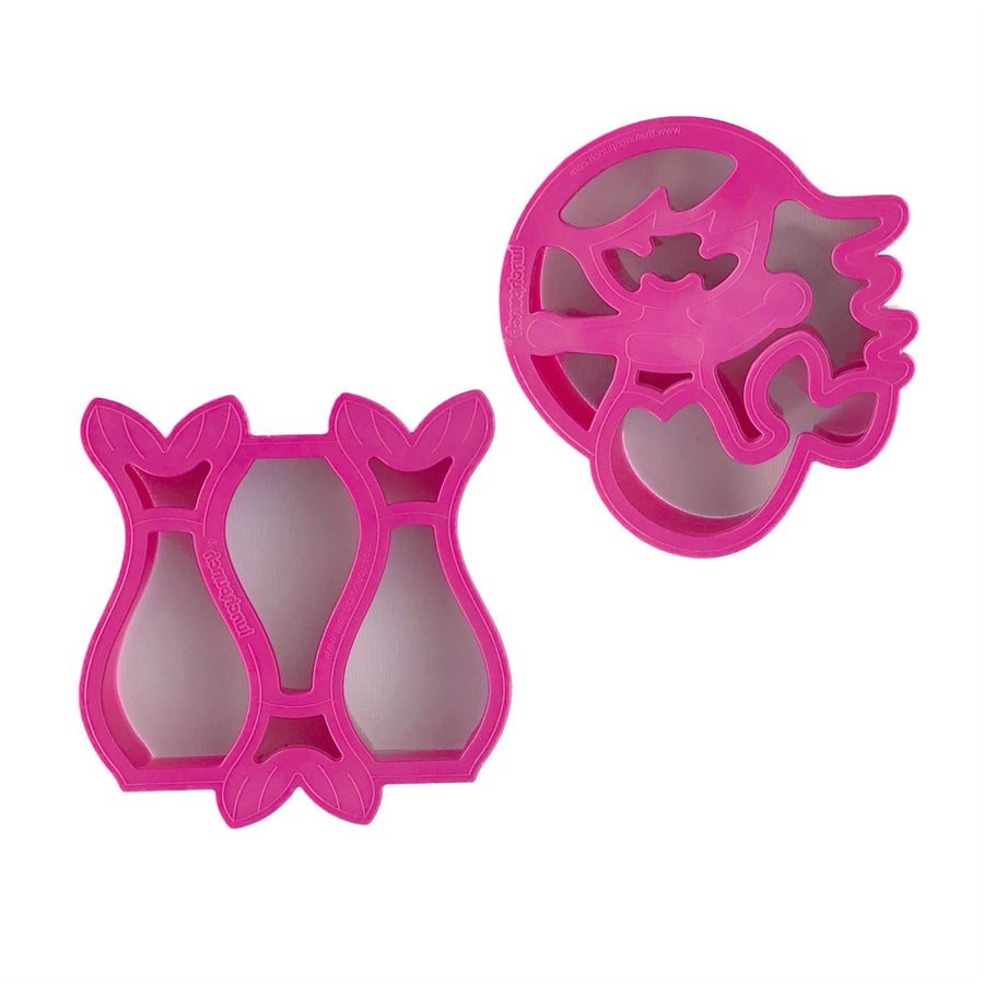 Lunch Punch Sandwich Cutters - Mermaid(Pairs)