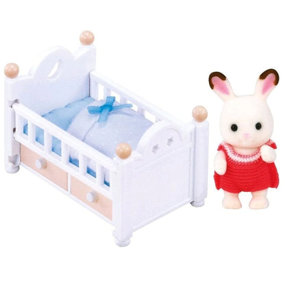 Sylvanian Families Chocolate Rabbit Baby Set