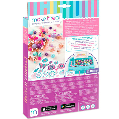 Make It Real - BEDAZZLED! CHARM BRACELETS - BLOOM PINK